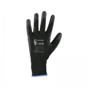 Pracovné rukavice BRITA BLACK veľkosť 9