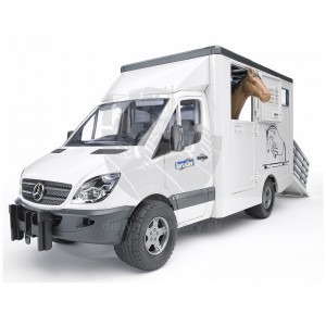 Bruder Mercedes-Benz Sprinter dodávka na prepravu zvierat