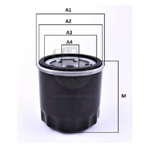 Olejový filter pre Hinomoto CX, N séria