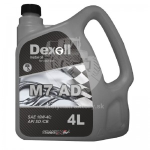 Motorový olej Dexoll M7 AD 10W-40 4L