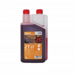 Motorový olej Dexoll Semisynthetic 2T ST 1L červený