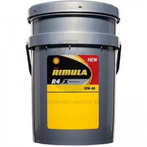 Motorový olej Shell Rimula R4 X 15W-40 20L